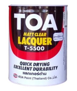 แลคเกอร์ด้าน TOA สีด้านบ่งบอกถึงสไตล์โมเดิร์นสมัยใหม่ 